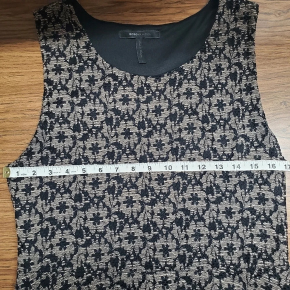 BCBGMAXAZRIA Women's A-Line Knit Dress Sz L - Picture 11 of 15
